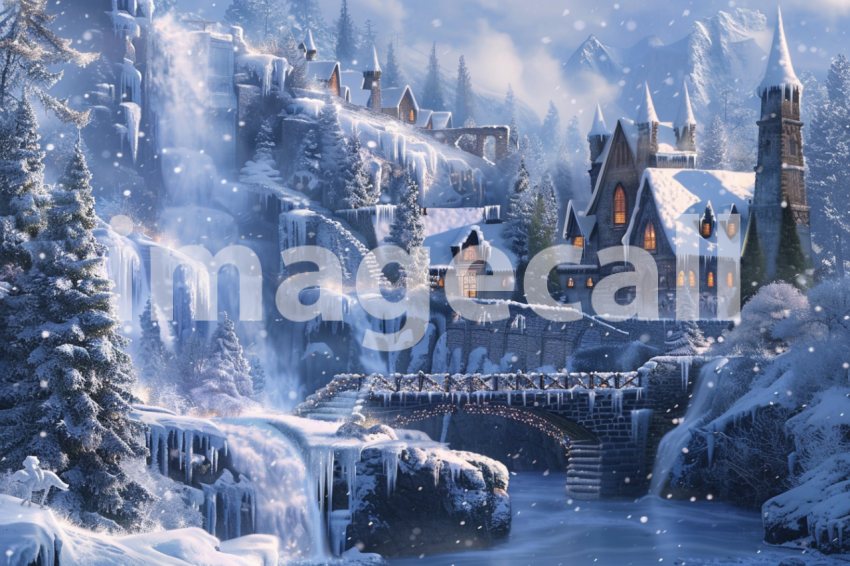 Cspreeti The villages frozen waterfall is a stunning sight it 2a135250 c3a7 440f bac8 9e14e0bfaadf 1