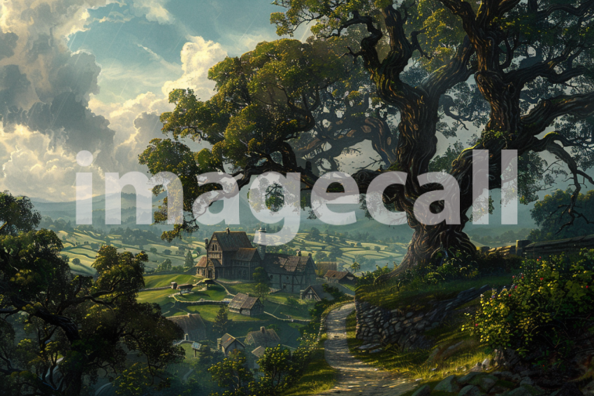 Cspreeti The villages grand oak tree stands as a silent senti 4c30542a 04e5 4286 9864 e86ec0226927 3