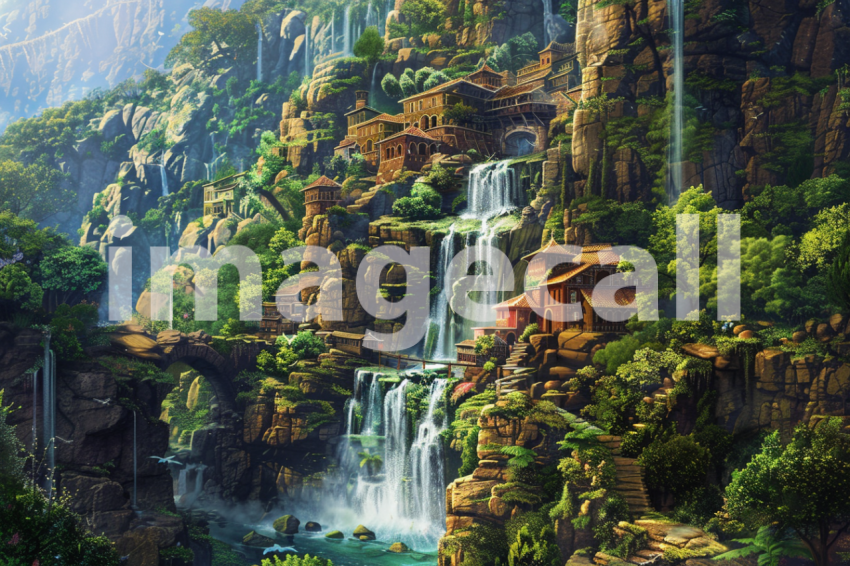 Cspreeti The villages hidden waterfall cascades down the rock aff50997 427b 42e3 876c 2fe79409d202 0