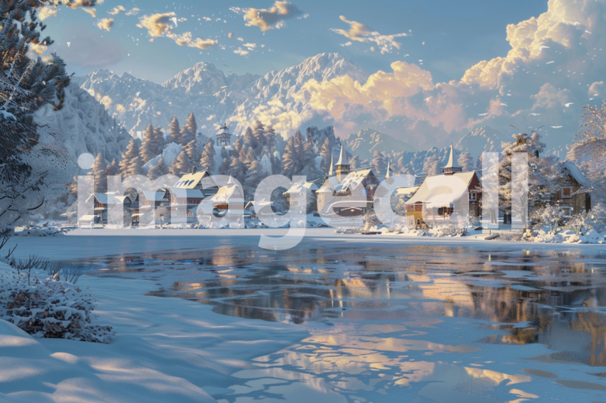 Cspreeti The villages frozen lake is a popular spot for ice s ed2b29d5 ec21 4079 bf3b 95d7aae9616c 3