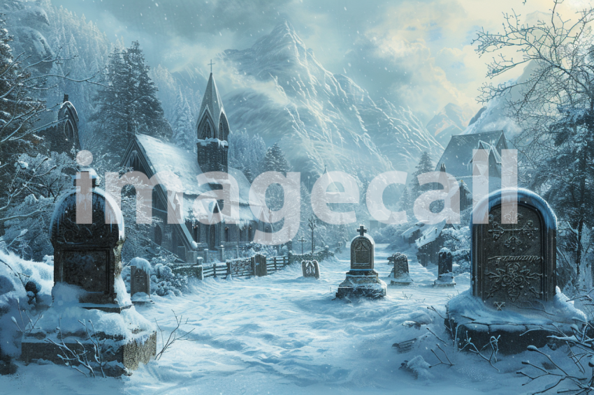 Cspreeti The villages frozen graveyard is a solemn place its  eba509b4 c4ba 47af ba3b c277c8ad44d5 2