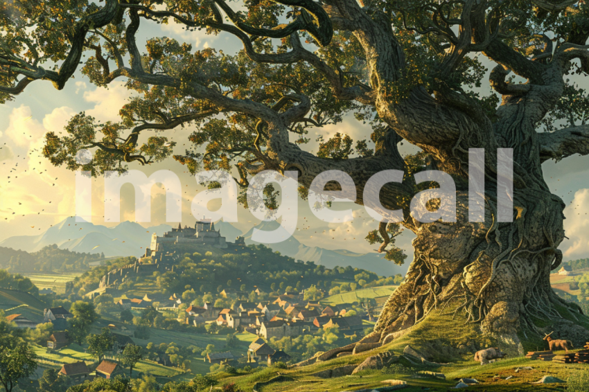 Cspreeti The villages grand oak tree stands as a silent senti 4c30542a 04e5 4286 9864 e86ec0226927 2