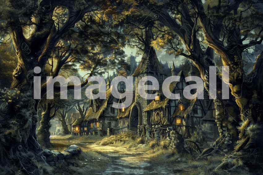 Cspreeti A haunted village nestled at the edge of a forebodin 9b11b4de 2172 4237 87a3 232004668195 0