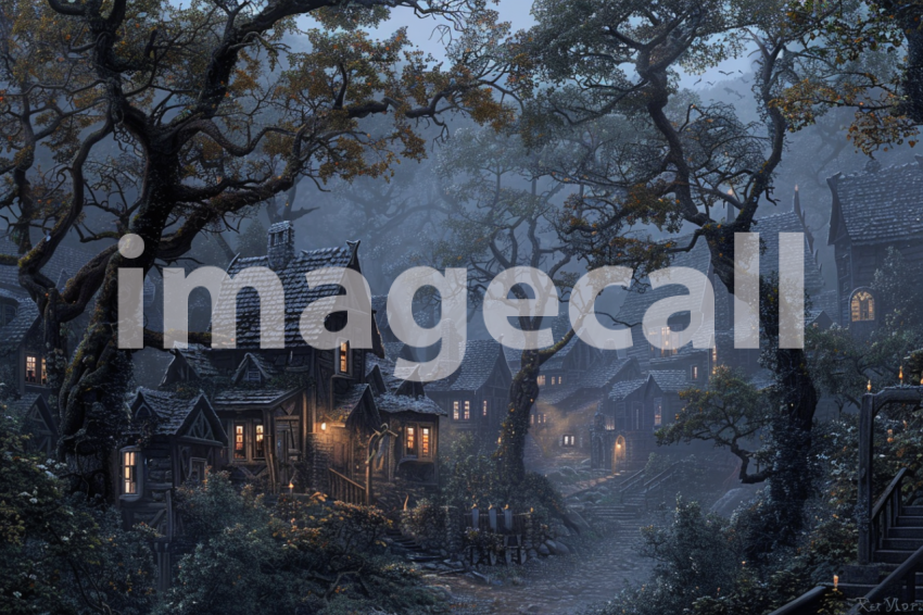 Cspreeti A haunted village nestled at the edge of a forebodin 9b11b4de 2172 4237 87a3 232004668195 2