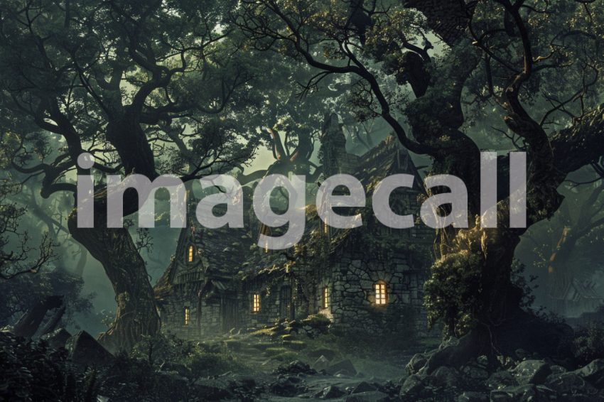 Cspreeti A haunted village nestled at the edge of a forebodin bc8dcdce e5ad 4cec 8cb8 888e61a406ad 2