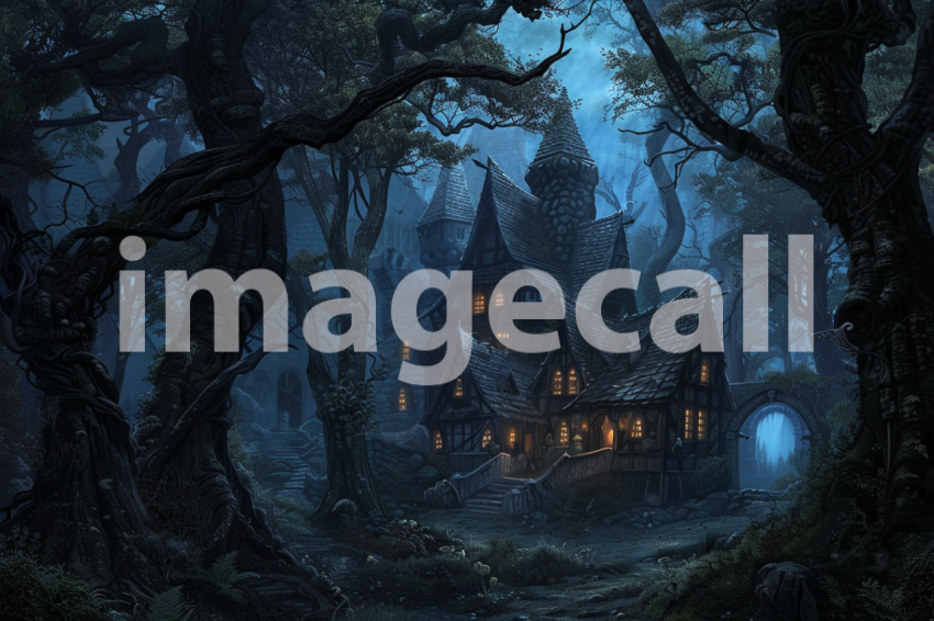 Cspreeti A haunted village nestled at the edge of a forebodin bc8dcdce e5ad 4cec 8cb8 888e61a406ad 3