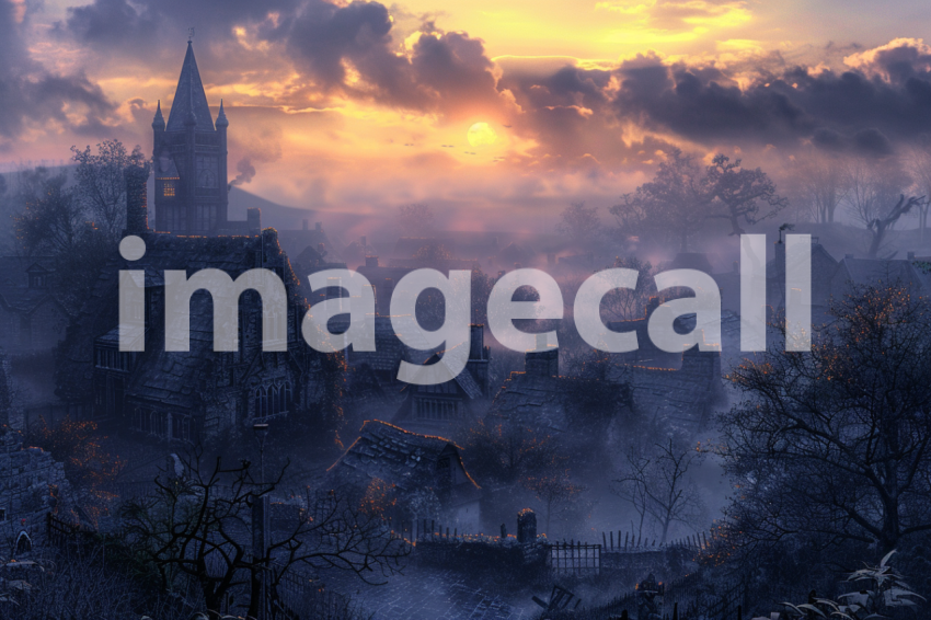 Cspreeti A haunted village shrouded in perpetual twilight the 10d8e272 fce0 4a8c 97cf fecf4d14abd5 3