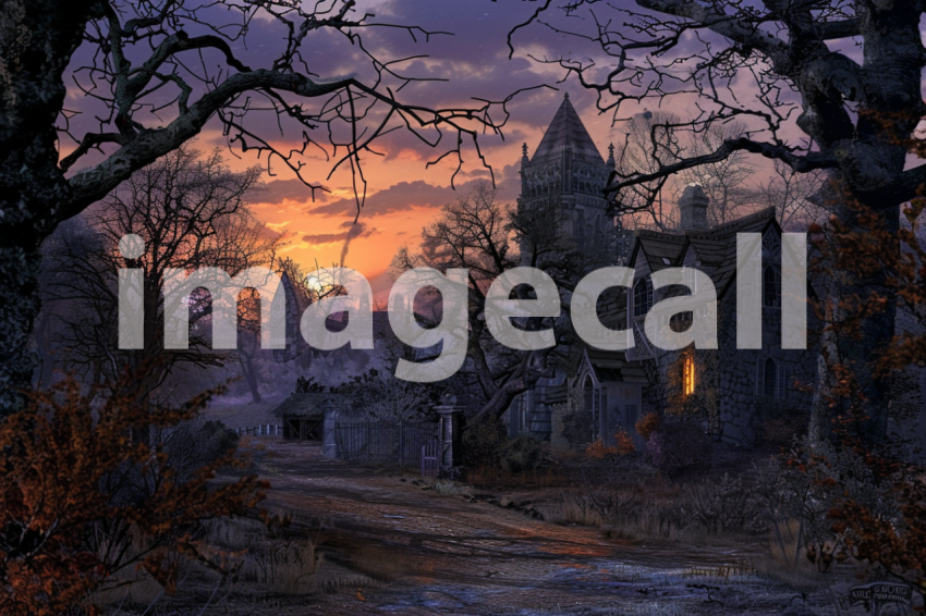 Cspreeti A haunted village shrouded in perpetual twilight the 30525dc5 abed 4a2b a650 2b9454280e97 0