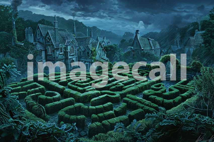 Cspreeti A haunted village surrounded by an ancient overgrown 3d29ae36 dd97 46ce 9f24 7b81ebdf98a3 0