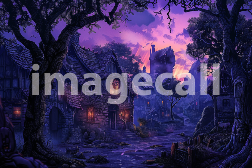 Cspreeti A haunted village shrouded in perpetual twilight the 30525dc5 abed 4a2b a650 2b9454280e97 3