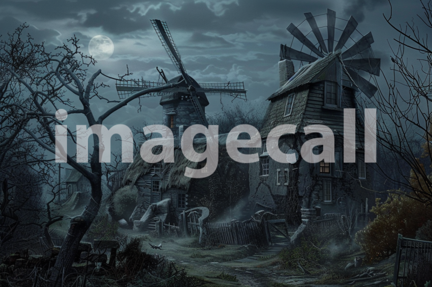 Cspreeti Ghostly whispers fill the haunted village windmill i 3d22c5f9 f4d5 4561 87a9 acf386ae3cc3 1