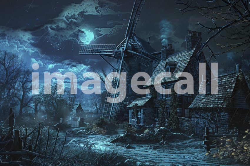 Cspreeti Ghostly whispers fill the haunted village windmill i 3d22c5f9 f4d5 4561 87a9 acf386ae3cc3 2