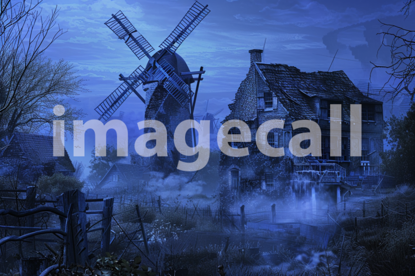 Cspreeti Ghostly whispers fill the haunted village windmill i be245706 590a 4229 b460 e2e47a3b6dd6 2