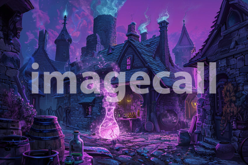 Cspreeti Haunted village alchemists lab where bubbling potion cfa35f5c b047 4e35 bb62 2b6a65091f7b 0