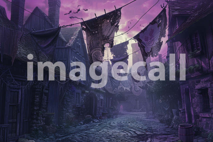 Cspreeti Tattered banners flutter in the haunted village squa 96c5c687 4626 40e4 8613 7b6676e5d478 2