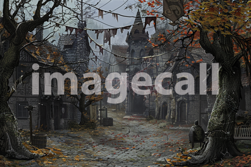 Cspreeti Tattered banners flutter in the haunted village squa 96c5c687 4626 40e4 8613 7b6676e5d478 1