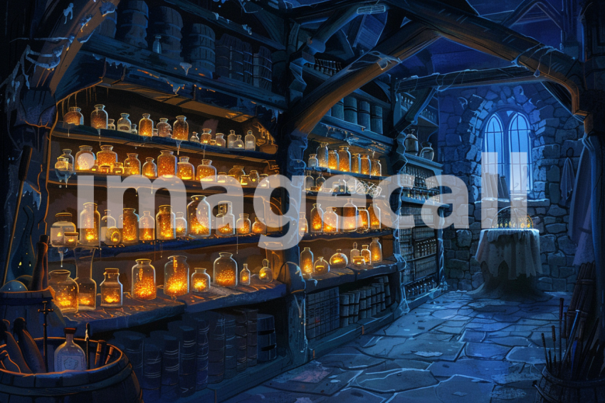 Cspreeti The haunted village apothecary where shelves are sto a13735ce 58d4 444f a54b b210e48980d4 1