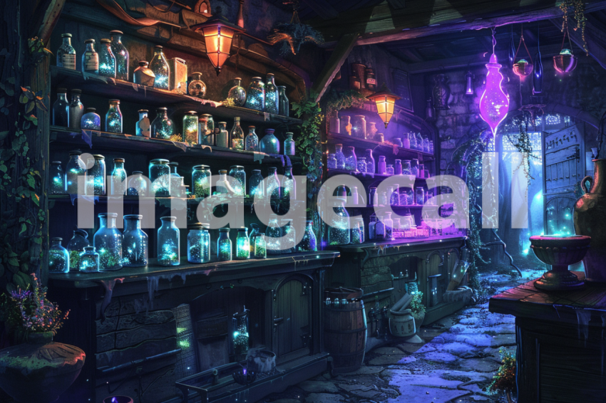 Cspreeti The haunted village apothecary where shelves are sto a13735ce 58d4 444f a54b b210e48980d4 0