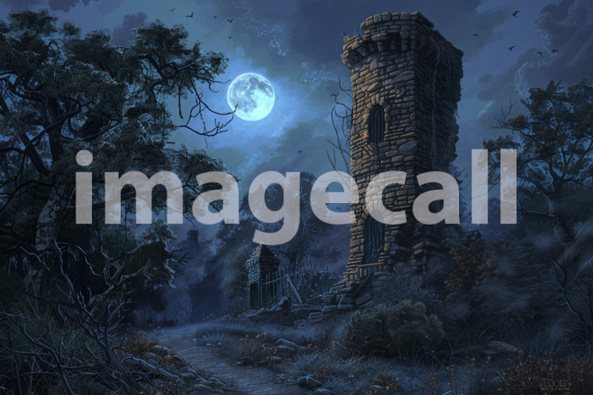 Cspreeti The haunted village watchtower its crumbling walls h 7101dd78 00e3 4e41 8eda 61c6bb8c5f6d 3