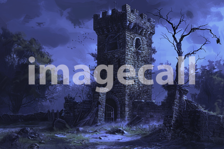 Cspreeti The haunted village watchtower its crumbling walls h 7101dd78 00e3 4e41 8eda 61c6bb8c5f6d 1
