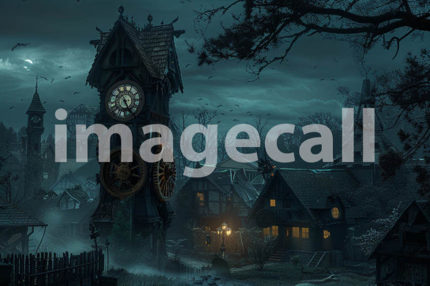Cspreeti The haunted village clock tower chimes midnight its  79377154 e704 4292 808b d98e7e0718d3 1