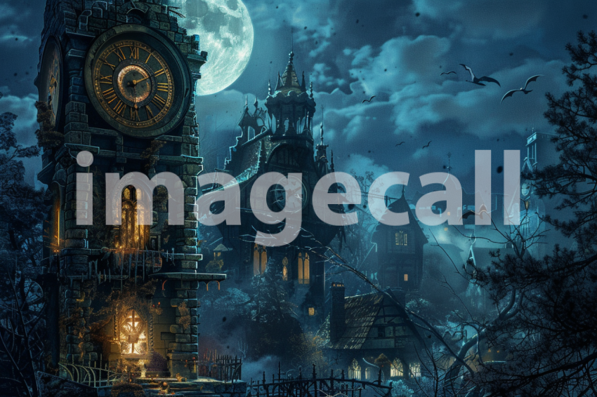 Cspreeti The haunted village clock tower chimes midnight its  79377154 e704 4292 808b d98e7e0718d3 0