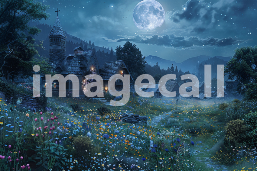 Cspreeti A village surrounded by fields of wildflowers that b a1851109 77ca 4c68 88fc 34508ed001b1 1