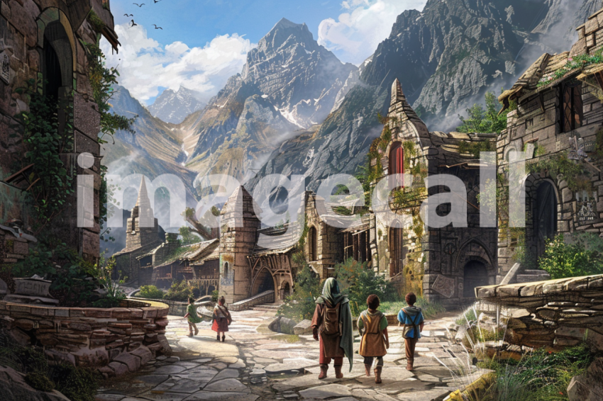 Cspreeti Children explore the villages ancient ruins their fo 85d689e8 79ec 42ca af66 efbaa9f8841d 1