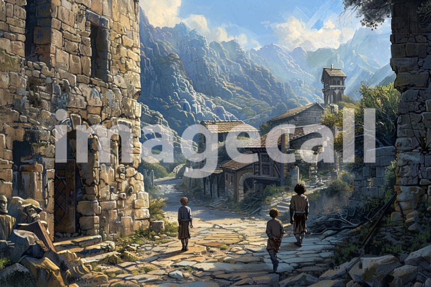 Cspreeti Children explore the villages ancient ruins their fo 85d689e8 79ec 42ca af66 efbaa9f8841d 0