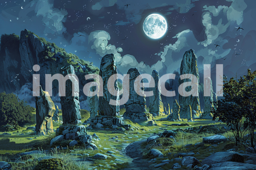 Cspreeti The villages ancient standing stones are bathed in m 365e9d81 7b69 4257 a703 c70ebf14305e 1