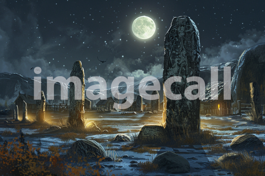 Cspreeti The villages ancient standing stones are bathed in m 365e9d81 7b69 4257 a703 c70ebf14305e 3