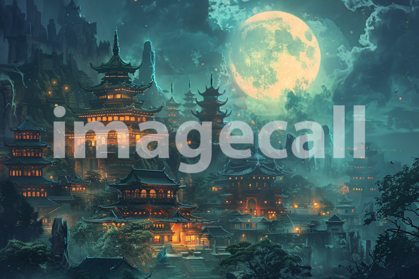 Cspreeti The villages temple stands as a beacon of light unde 6c51815b e2e7 4c52 b80f c9cb519c4d21 0