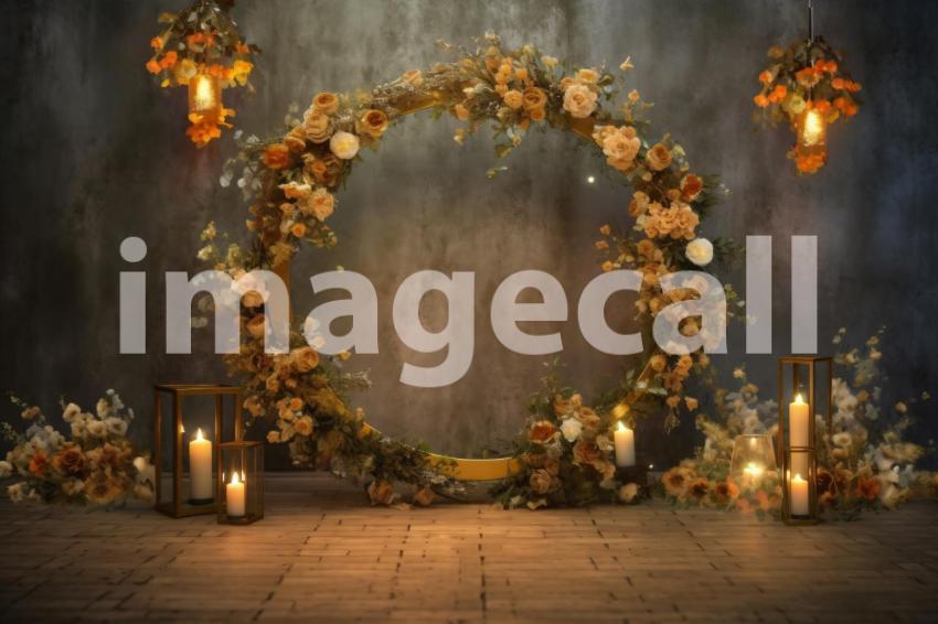 A167 Boho Floral Hoops (1)