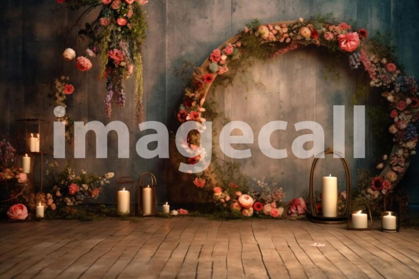 A167 Boho Floral Hoops (4)