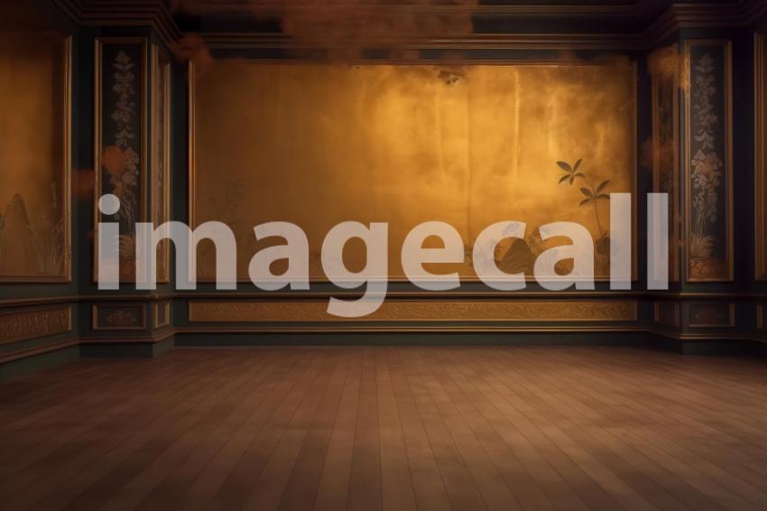 A064 Classic Gold Wallpaper Backdrops (3)