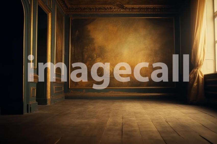 A064 Classic Gold Wallpaper Backdrops (2)