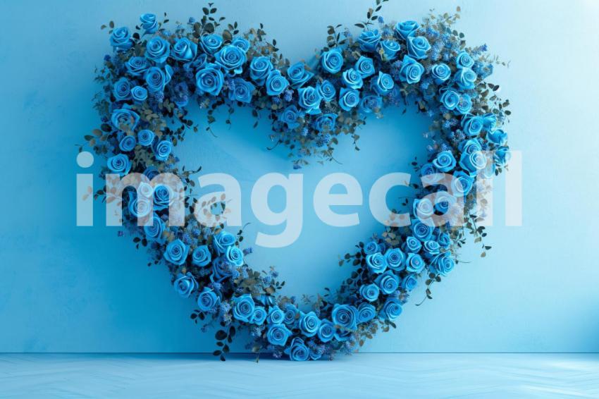 ST0004   Floral Heart Backdrops (2)
