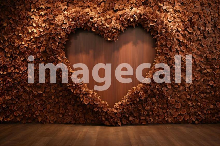 ST0004   Floral Heart Backdrops (5)