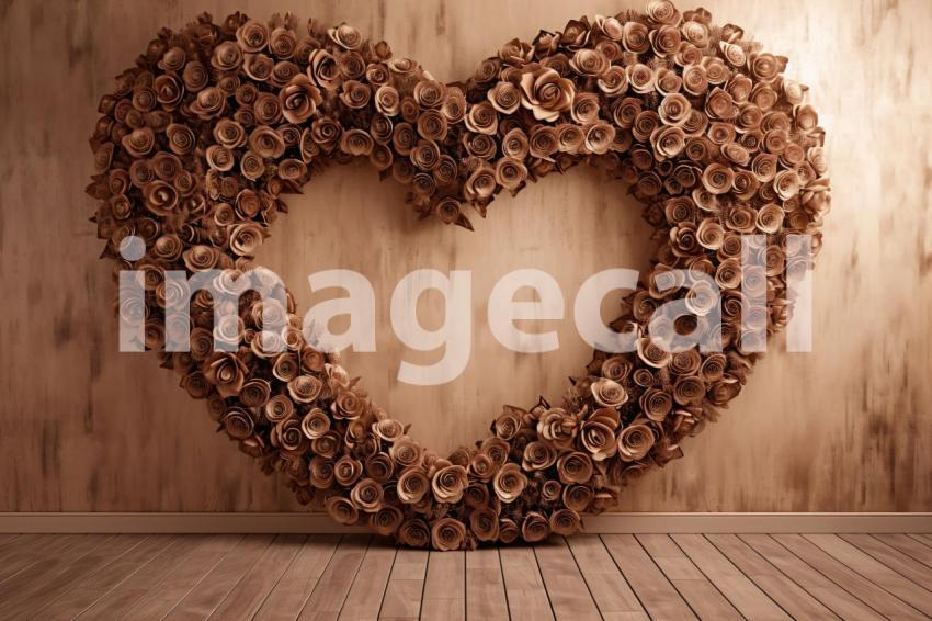 ST0004   Floral Heart Backdrops (6)