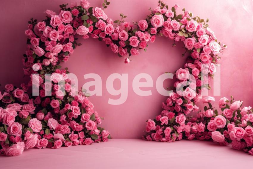 ST0004   Floral Heart Backdrops (12)