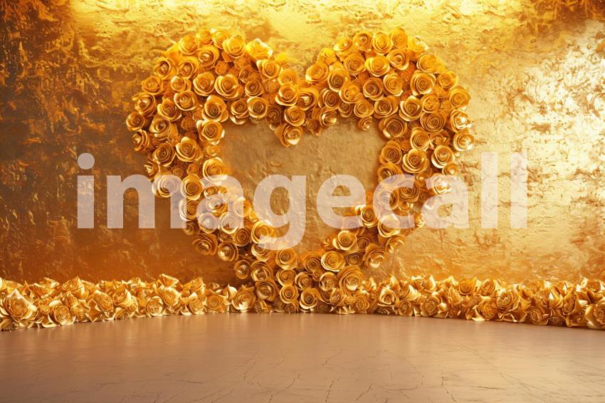 ST0004   Floral Heart Backdrops (7)