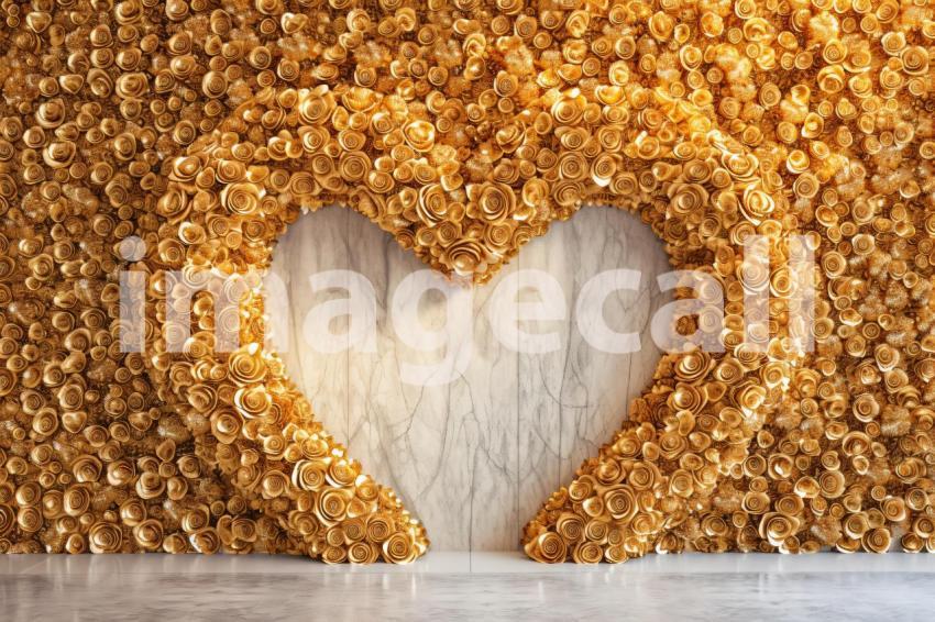 ST0004   Floral Heart Backdrops (10)