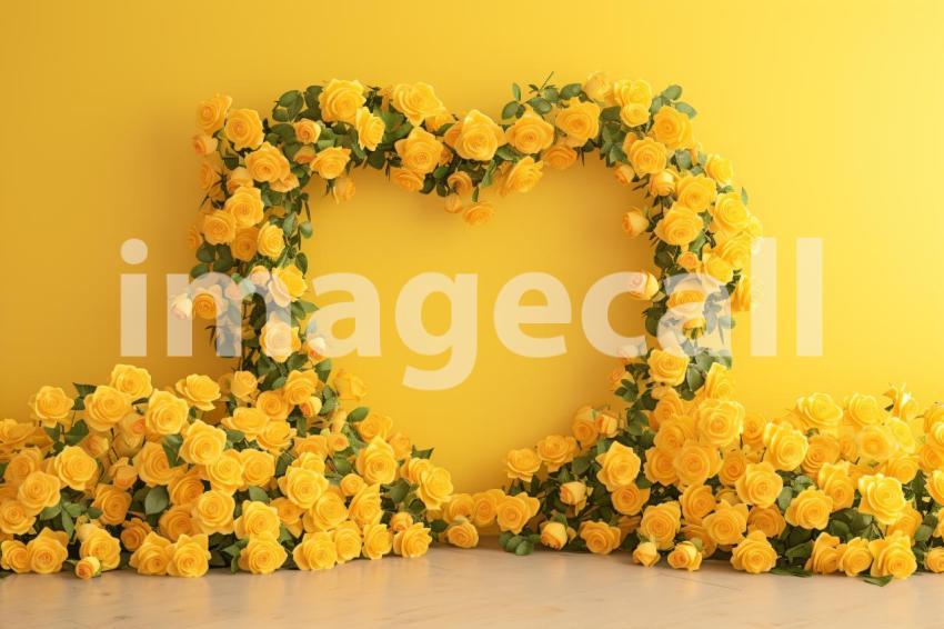 ST0004   Floral Heart Backdrops (29)