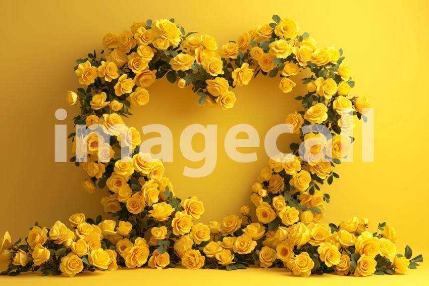 ST0004   Floral Heart Backdrops (30)