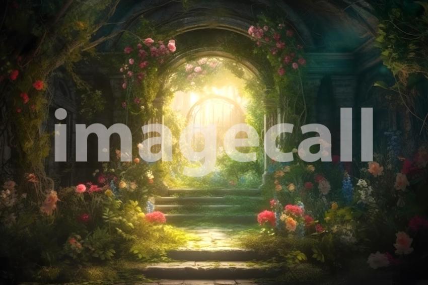 A005 Fantasy Forest Arch Backdrops (7)