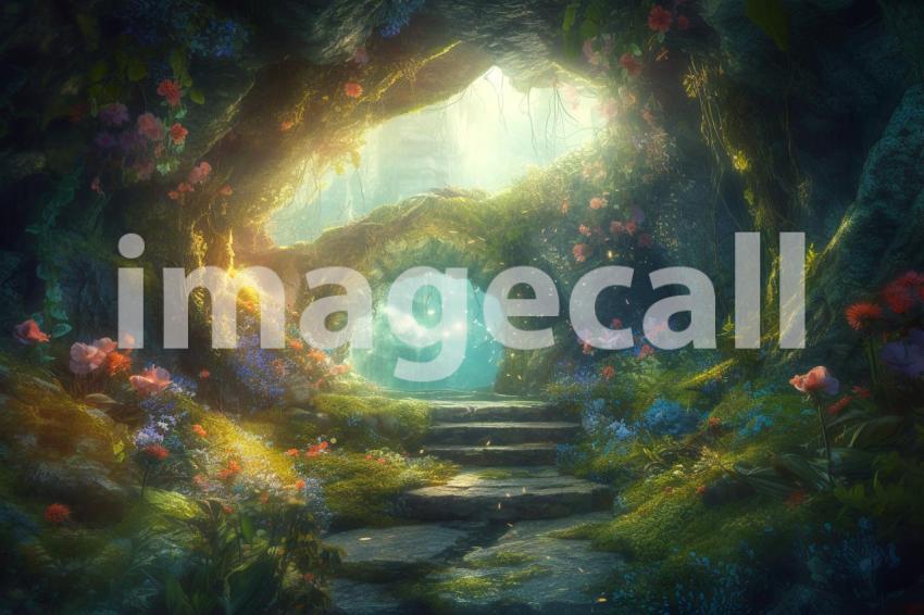 A005 Fantasy Forest Arch Backdrops (3)