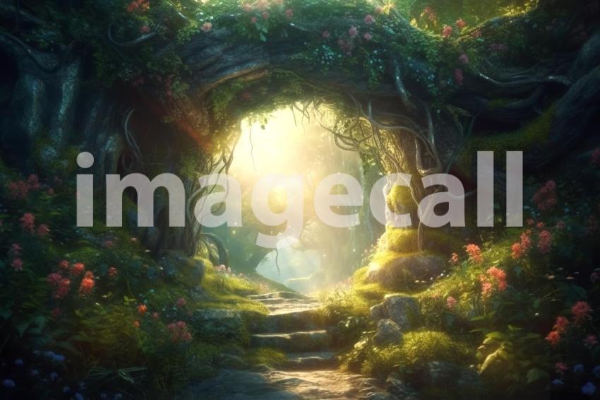 A005 Fantasy Forest Arch Backdrops (11)