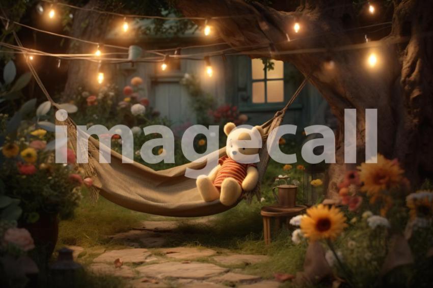 A099 Winnie the Pooh by Destiny Backdrops (2)