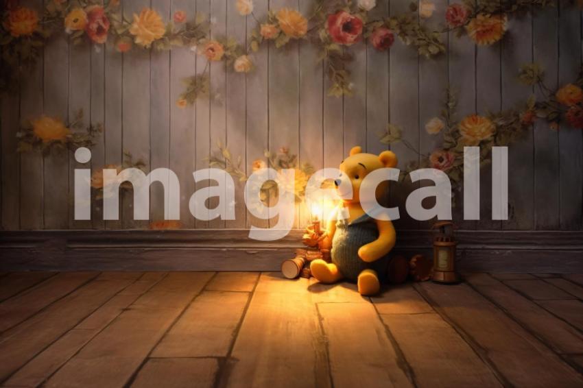 A099 Winnie the Pooh by Destiny Backdrops (6)