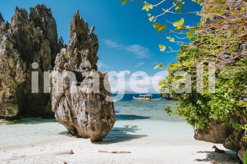 Secret lagoon El Nido Palawan, the Philippines